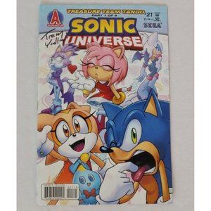 Sonic Universe #21, 2011, Archie Comics, Treasure Team Tango 1 of 4 Signed Copy